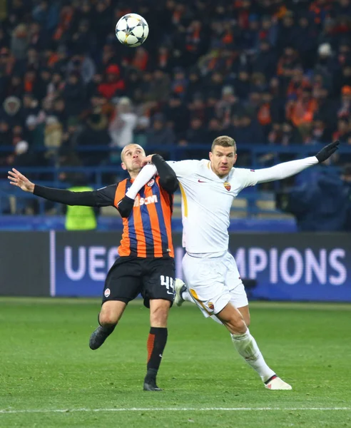 Liga mistrů UEFA: Šachtar Doněck v. Roma — Stock fotografie