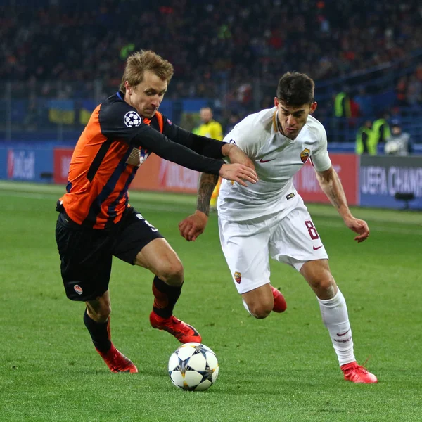 Liga Mistrzów: Shakhtar Donetsk przeciwko Roma — Zdjęcie stockowe