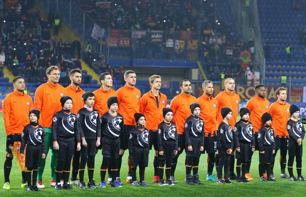 Liga de Campeones de la UEFA: Shakhtar Donetsk v Roma —  Fotos de Stock