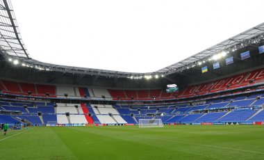 Stade de Lyon (Parc Olympique Lyonnais), Lyon, Fransa