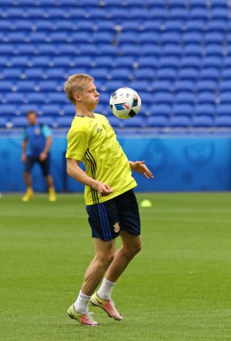 UEFA Euro 2016: Ukrayna maç öncesi eğitim Lyon