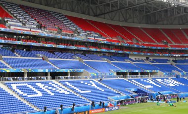 Stade de Lyon (Parc Olympique Lyonnais), Lyon, Fransa