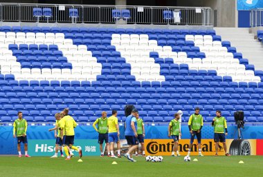 UEFA Euro 2016: Ukrayna maç öncesi eğitim Lyon