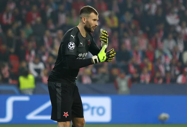 Liga dos Campeões da UEFA: Slavia Praha v Barcelona — Fotografia de Stock