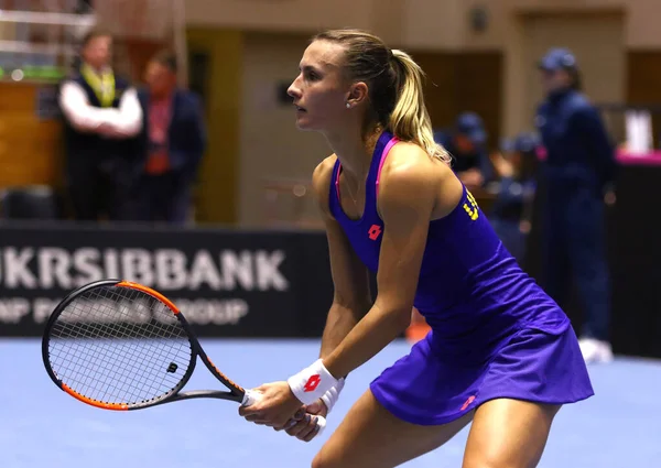 FedCup tenis: Ucrania v Australia en Kharkiv, Ucrania — Foto de Stock