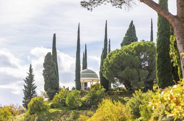 Malaga, Spai 'deki Botanik Bahçesi (Jardin Botanico La Concepcion)