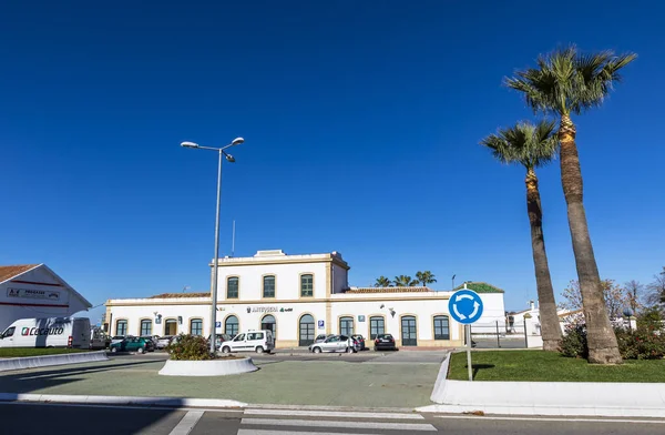 Estação ferroviária Antequera-Ciudad na cidade de Antequera, Espanha — Fotografia de Stock