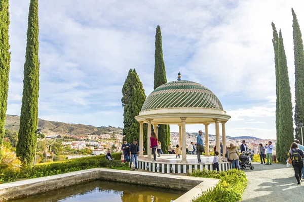 Malaga, Spai 'deki Botanik Bahçesi (Jardin Botanico La Concepcion) — Stok fotoğraf