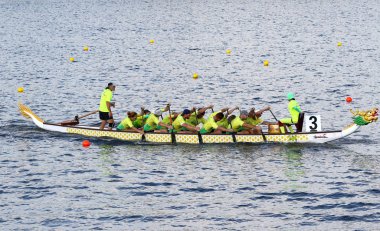 2019 Icf Dragon Boat Club Dünya Şampiyonası Ukrayna 'nın başkenti Kyiv' de.