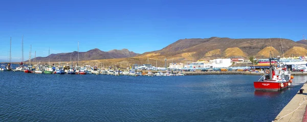 Порт Морро Хэйбл, остров Фуэртевентура, Канарские острова, Испания — стоковое фото