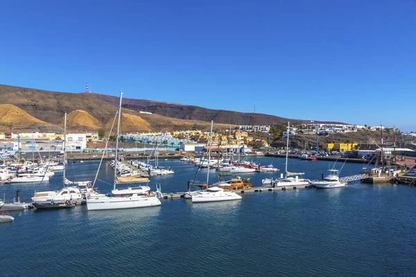 Puerto de Morro Jable, isla de Fuerteventura, Islas Canarias, España — Foto de Stock
