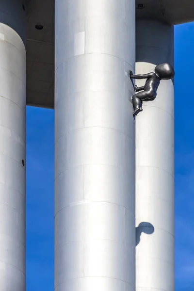 Zizkov Televisie Toren In Praag, Tsjechië — Stockfoto