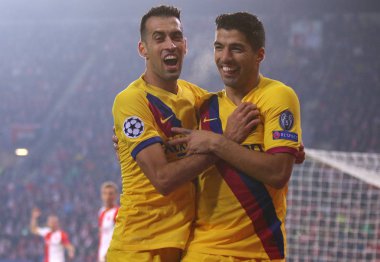 Uefa Şampiyonlar Ligi: Slavia Praha v Barcelona