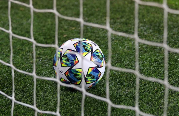 Offizieller Uefa Champions League Matchball — Stockfoto