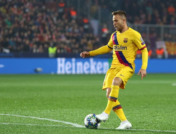 Liga dos Campeões da UEFA: Slavia Praha v Barcelona — Fotografia de Stock