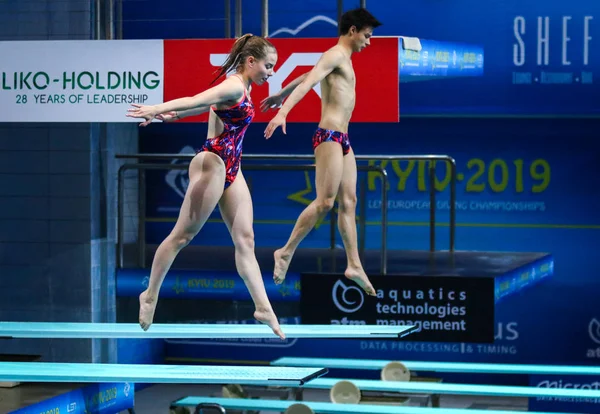 2019 European Diving Championship in Kyiv, Ukraine — Stock Photo, Image