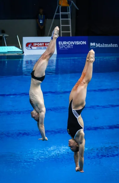 2019年乌克兰基辅欧洲跳水锦标赛 — 图库照片