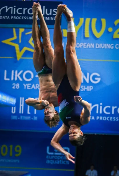 2019欧州ダイビング選手権 in キエフ, ウクライナ — ストック写真