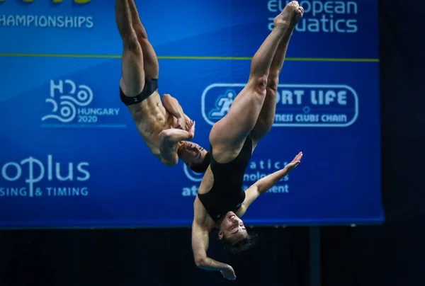 2019 Mistrzostwa Europy w nurkowaniu w Kijowie, Ukraina — Zdjęcie stockowe