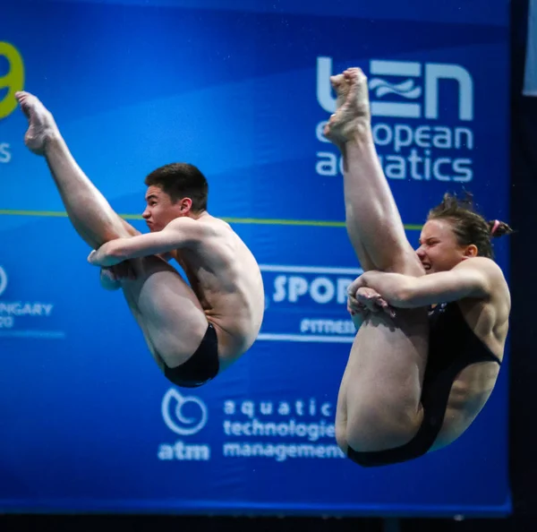 Campeonato Europeu de Mergulho de 2019 em Kiev, Ucrânia — Fotografia de Stock