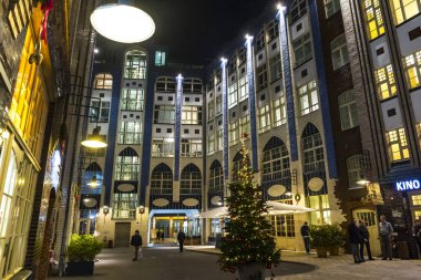 Hackesche Hofe avlu kompleksi Berlin, Almanya