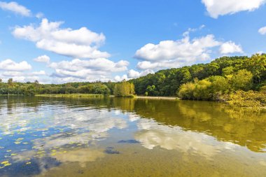 Autumn view of Wannsee lake in Berlin, Germany