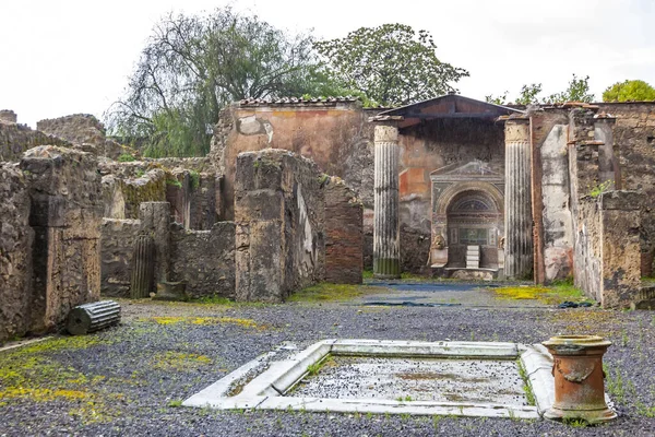 Ókori római város, Pompei, Olaszország — Stock Fotó