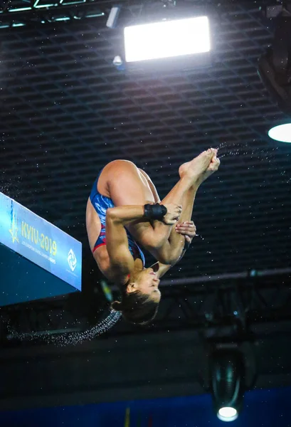 Kiev Ukraina Augusti 2019 Alais Kalonji Frankrike Spelar Womens 10M — Stockfoto