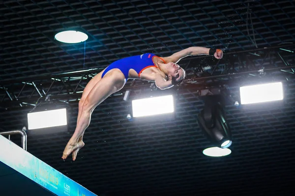 Kiev Ukraina Augusti 2019 Celine Van Duijn Från Nederländerna Uppträder — Stockfoto