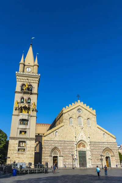 Messina Talya Mayıs 2018 Duomo Messina Veya Messina Katedrali Talya — Stok fotoğraf