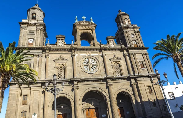 Katedrála Santa Ana Katedrála Las Palmas Gran Canaria Římskokatolický Kostel — Stock fotografie