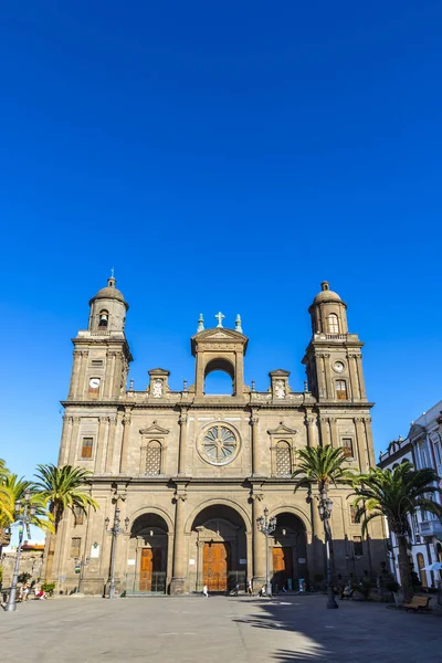 Katedrála Santa Ana Katedrála Las Palmas Gran Canaria Římskokatolický Kostel — Stock fotografie