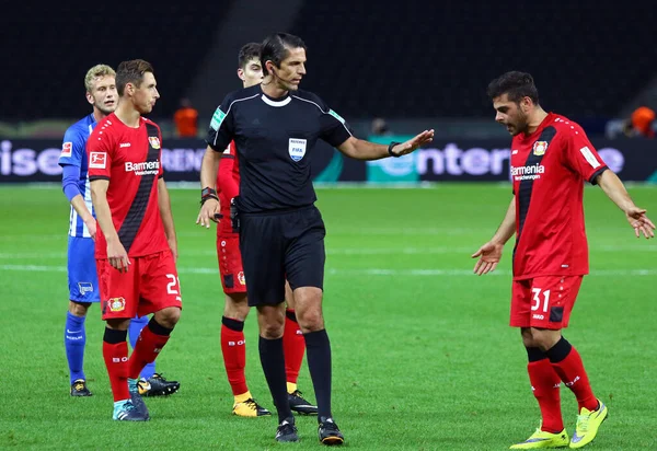 Berlin Allemagne Septembre 2017 Arbitre Fifa Deniz Aytekin Action Lors — Photo