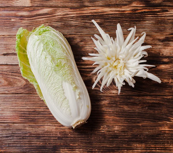 Chinese cabbage carving — Stock Photo, Image