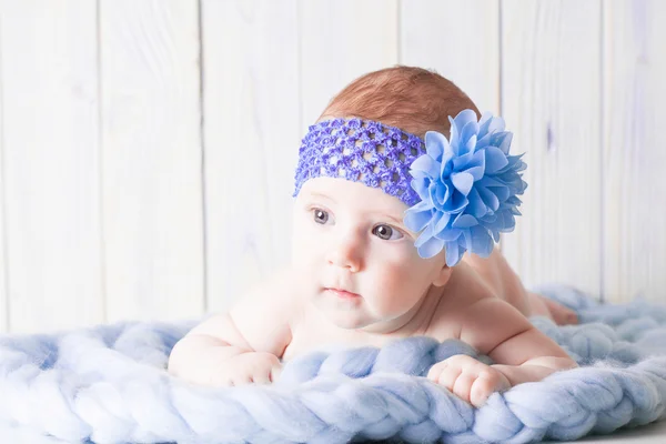 Bonito bebê menina — Fotografia de Stock