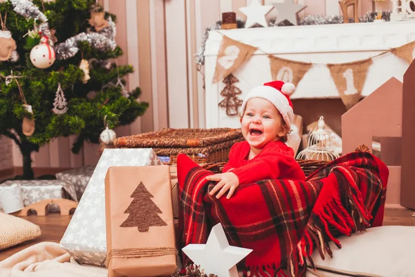 お祝いクリスマスの装飾 — ストック写真