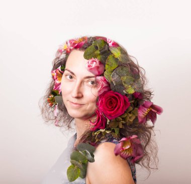 Çift pozlama portre