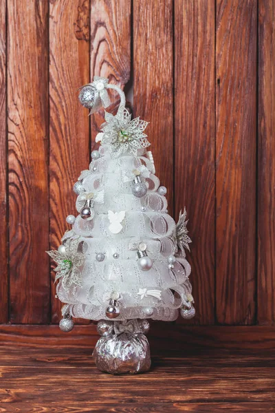 Árbol de Navidad hecho a mano —  Fotos de Stock