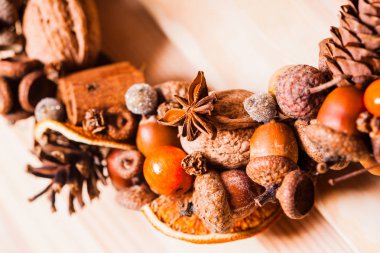 Noel aromatik çelenk