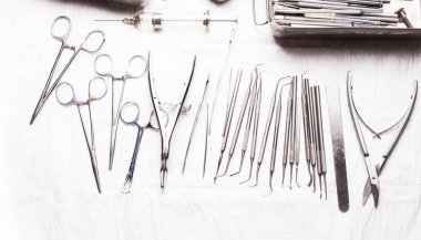 Vintage diş aletleri