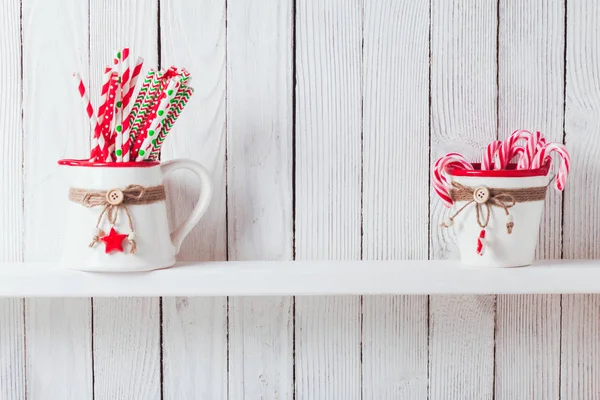 Mensola cucina di Natale — Foto Stock