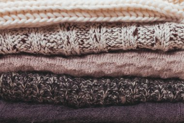 Yün giysi koleksiyonu