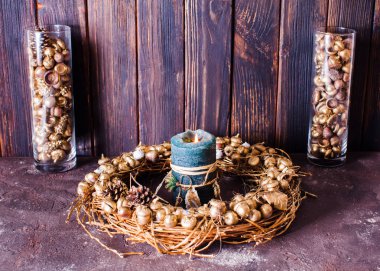 Altın christmas dekor