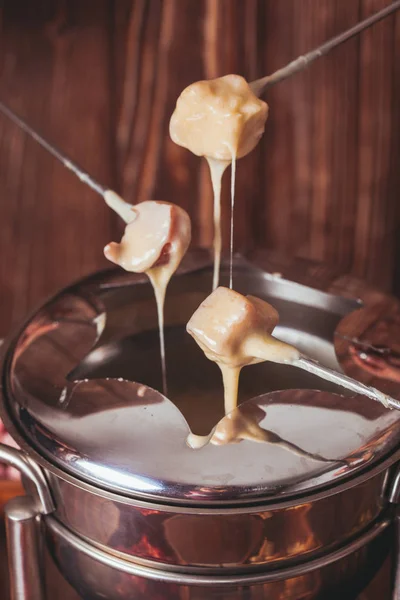 Sýrové fondue — Stock fotografie