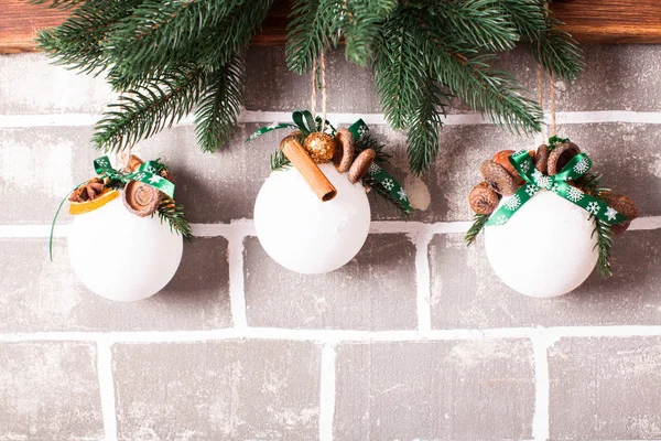 Bolas aromáticas de Navidad — Foto de Stock