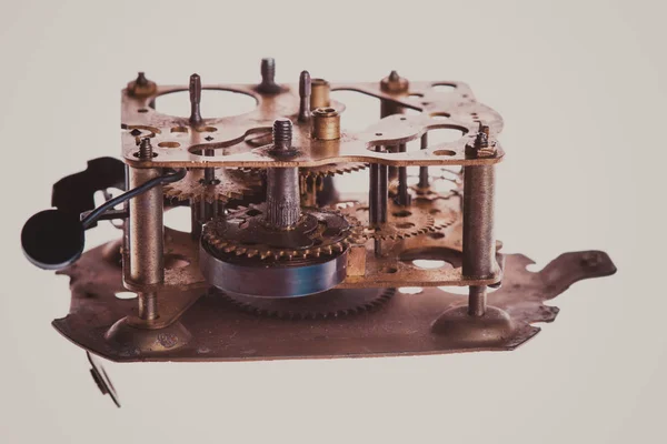 Vintage clock mechanism — Stock Photo, Image