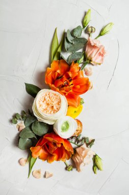 çiçek tasarım kart