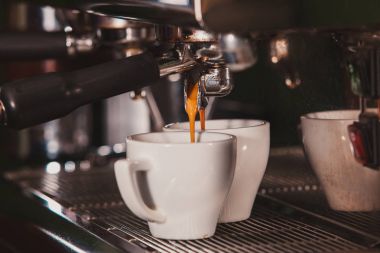 İşlem hazırlık espresso