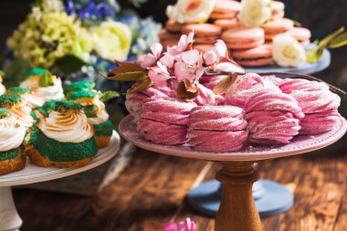 şekerleme vitrin yakın çekim