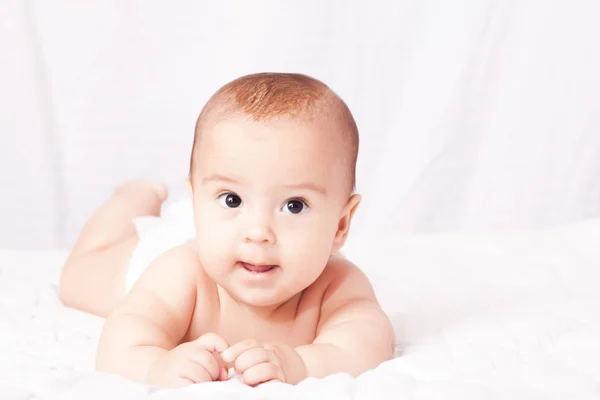 First baby teeth — Stock Photo, Image